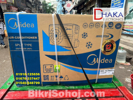 Midea 1.5 Ton Inverter Split Air Conditioner MSE-18CRN8EUU